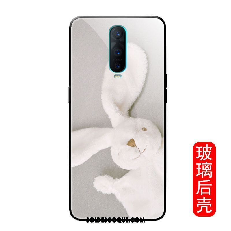 Coque Oppo R17 Pro Créatif Miroir Mode Verre Net Rouge En Ligne