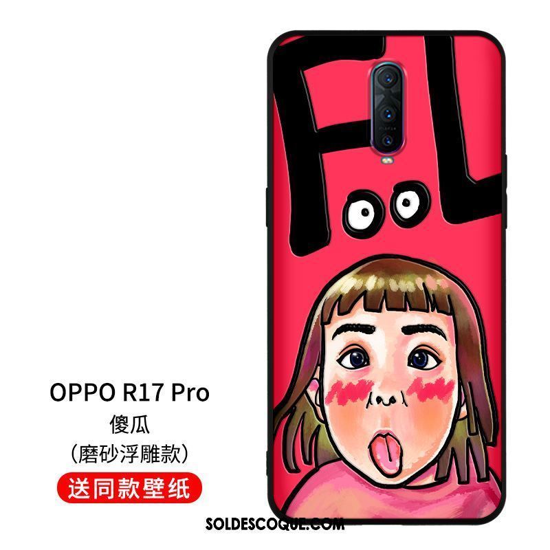 Coque Oppo R17 Pro Incassable Dessin Animé Amoureux Silicone Nouveau En Vente