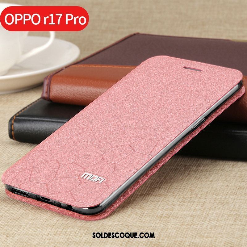 Coque Oppo R17 Pro Étui En Cuir Tout Compris Clamshell Fluide Doux Marque De Tendance France