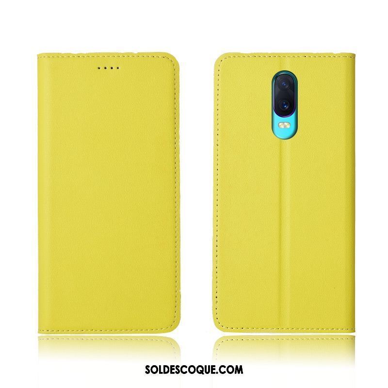 Coque Oppo R17 Silicone Étui En Cuir Incassable Protection Jaune France