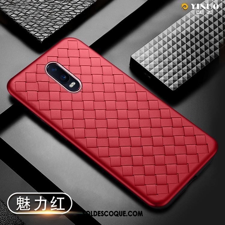 Coque Oppo R17 Tendance Protection Étui Rouge Mode En Vente