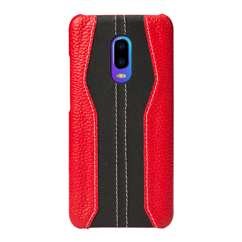 Coque Oppo R17 Étui En Cuir Téléphone Portable Tendance Cuir Véritable Soldes