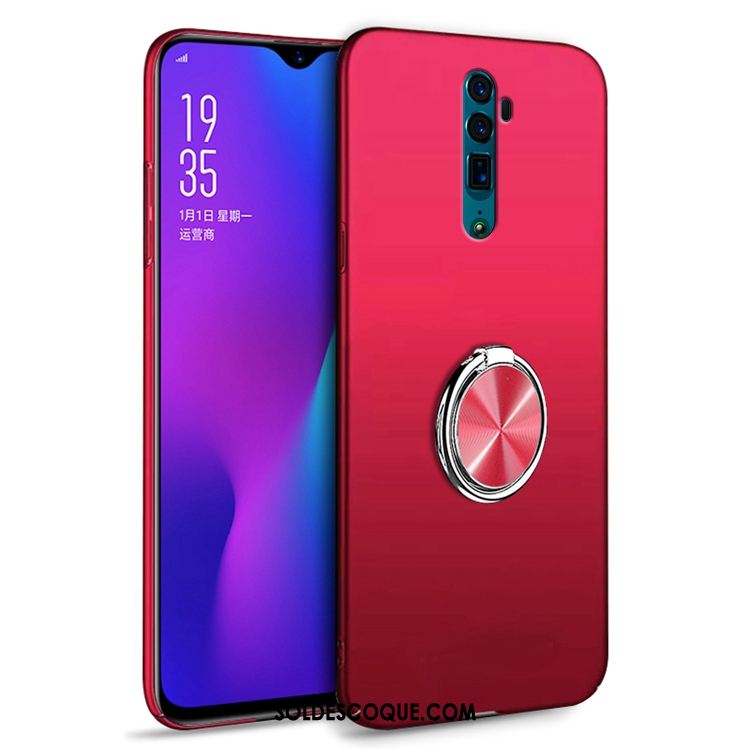 Coque Oppo Reno 10x Zoom Incassable Étui Difficile Téléphone Portable Rouge En Ligne