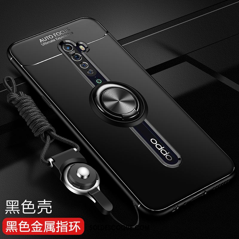 Coque Oppo Reno 2 Z Étui Noir Protection Incassable Magnétisme En Ligne