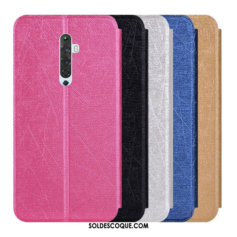 Coque Oppo Reno 2 Z Étui Étui En Cuir Support Fluide Doux Incassable Soldes