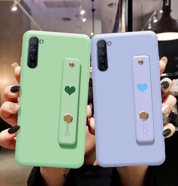 Coque Oppo Reno 3 Net Rouge Téléphone Portable Tendance Silicone Vert Soldes