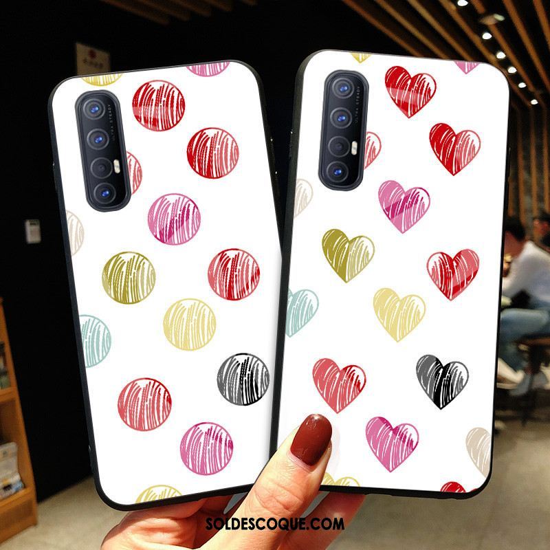 Coque Oppo Reno 3 Pro Protection Tout Compris Verre Amour Blanc Soldes