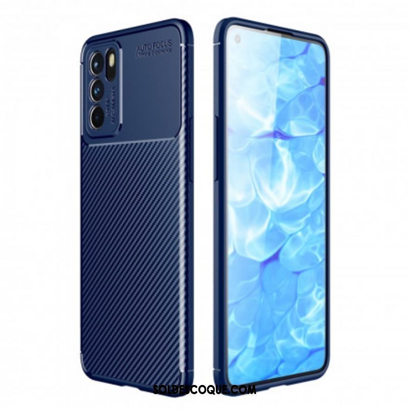 Coque Oppo Reno 6 5G Flexible Fibre Carbone