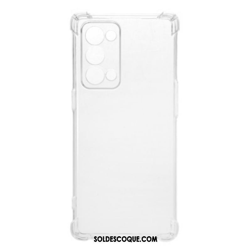 Coque Oppo Reno 6 Pro 5G Crystal Silicone Flexible