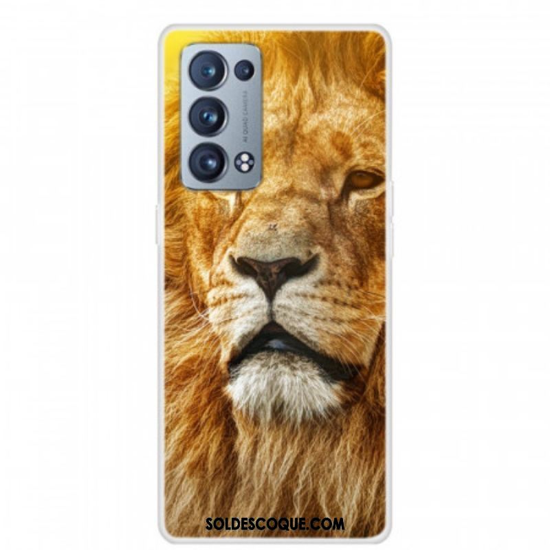 Coque Oppo Reno 6 Pro 5G Lion