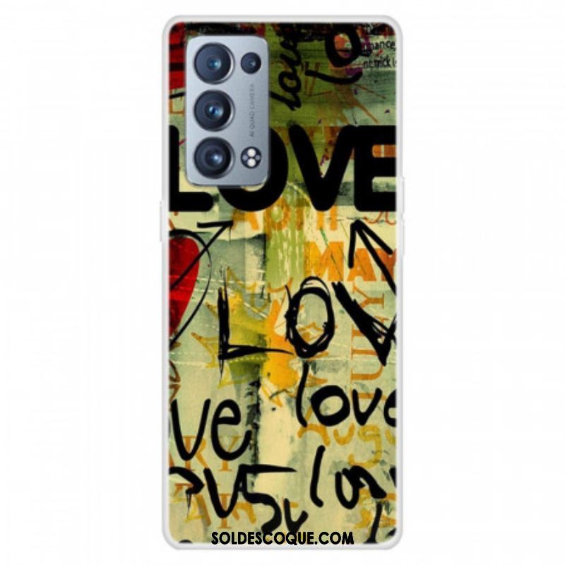 Coque Oppo Reno 6 Pro 5G Love and Love