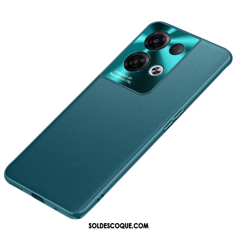 Coque Oppo Reno 8 Pro Simili Cuir Haut de Gamme