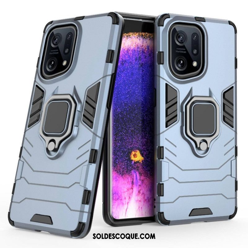 Coque Oppo find X5 Ring Résistante