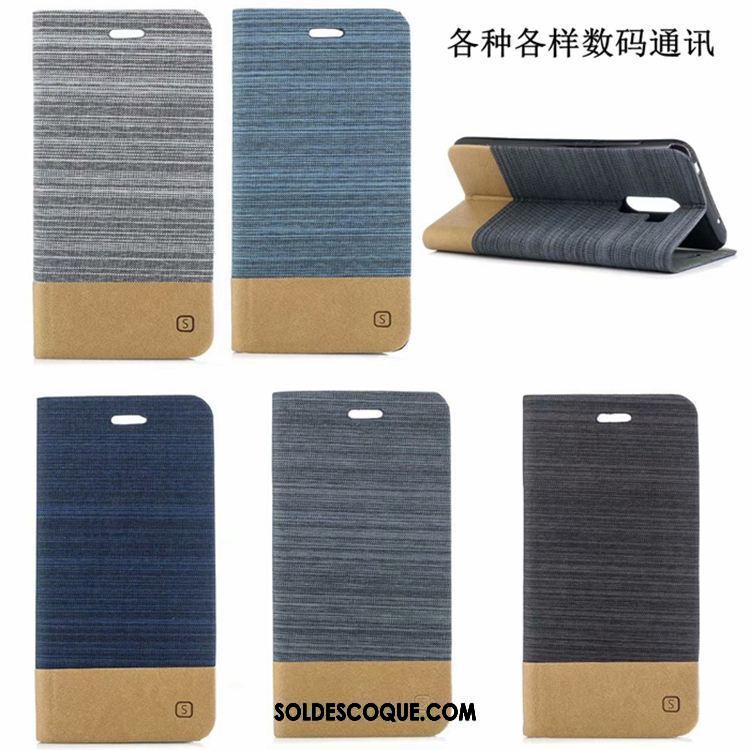 Coque Pocophone F1 Bleu Étui Étui En Cuir Petit Téléphone Portable En Ligne