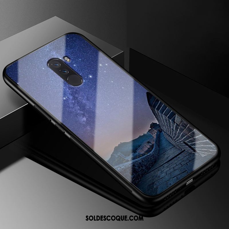 Coque Pocophone F1 Ciel Étoilé Mode Créatif Incassable Silicone Soldes