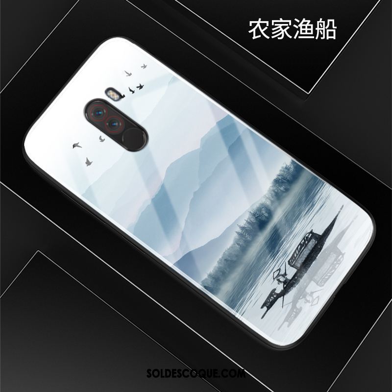 Coque Pocophone F1 Étui Petit Silicone Protection Verre Housse Pas Cher