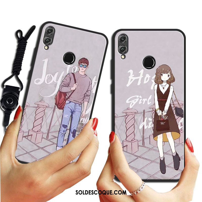 Coque Redmi 7 Gris Peinture Téléphone Portable Rouge Protection En Vente