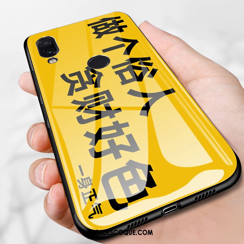 Coque Redmi 7 Marque De Tendance Verre Personnalité Tout Compris Téléphone Portable En Ligne