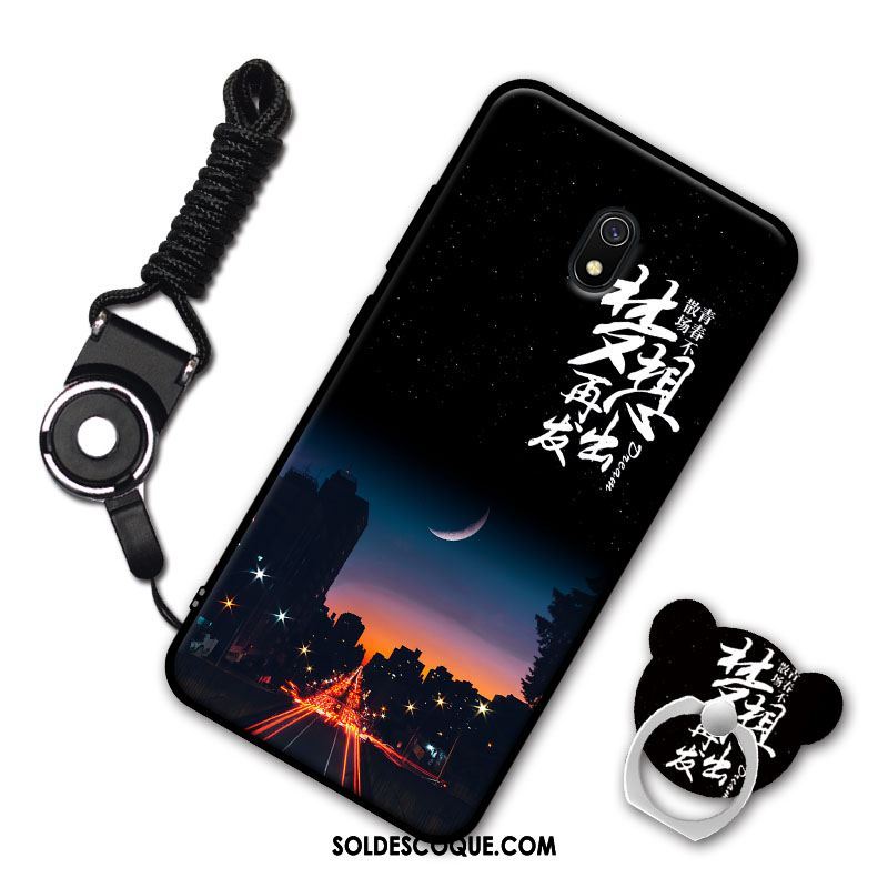 Coque Redmi 8a Anneau Tout Compris Fluide Doux Protection Incassable En Vente