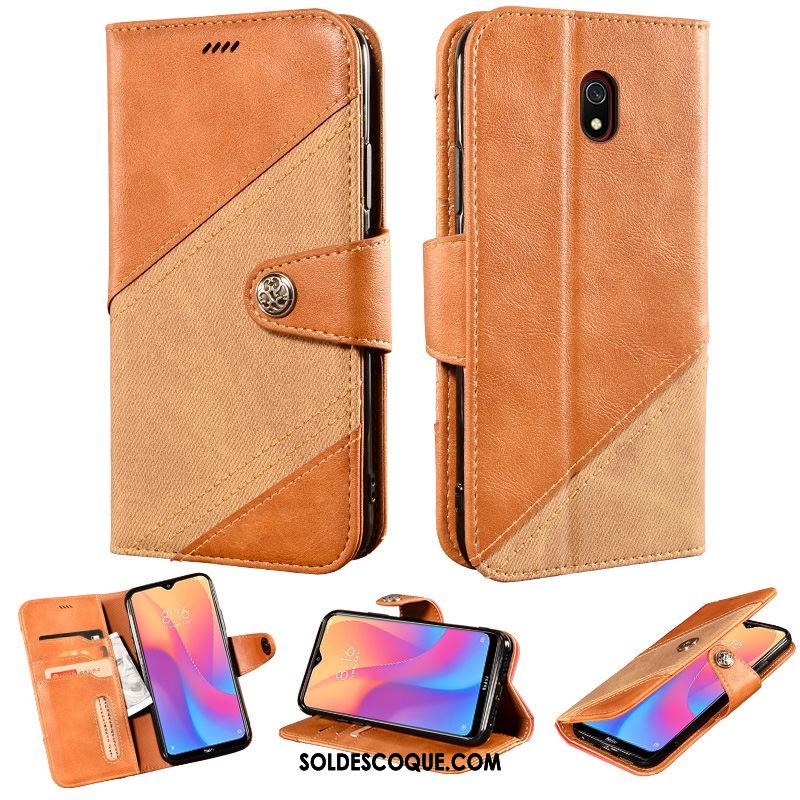 Coque Redmi 8a Créatif Tout Compris Carte Étui En Cuir Téléphone Portable Soldes