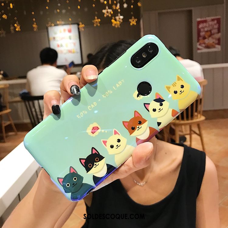 Coque Redmi Note 6 Pro Amoureux Dessin Animé Téléphone Portable Petit Rouge Pas Cher