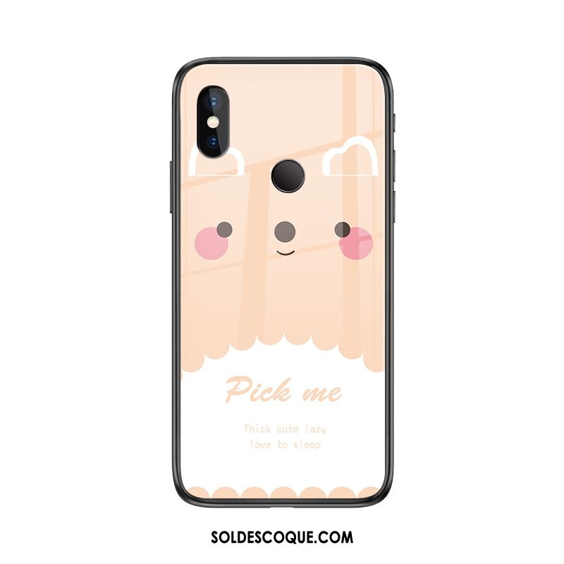 Coque Redmi Note 6 Pro Étui Frais Petit Rose Rouge En Vente