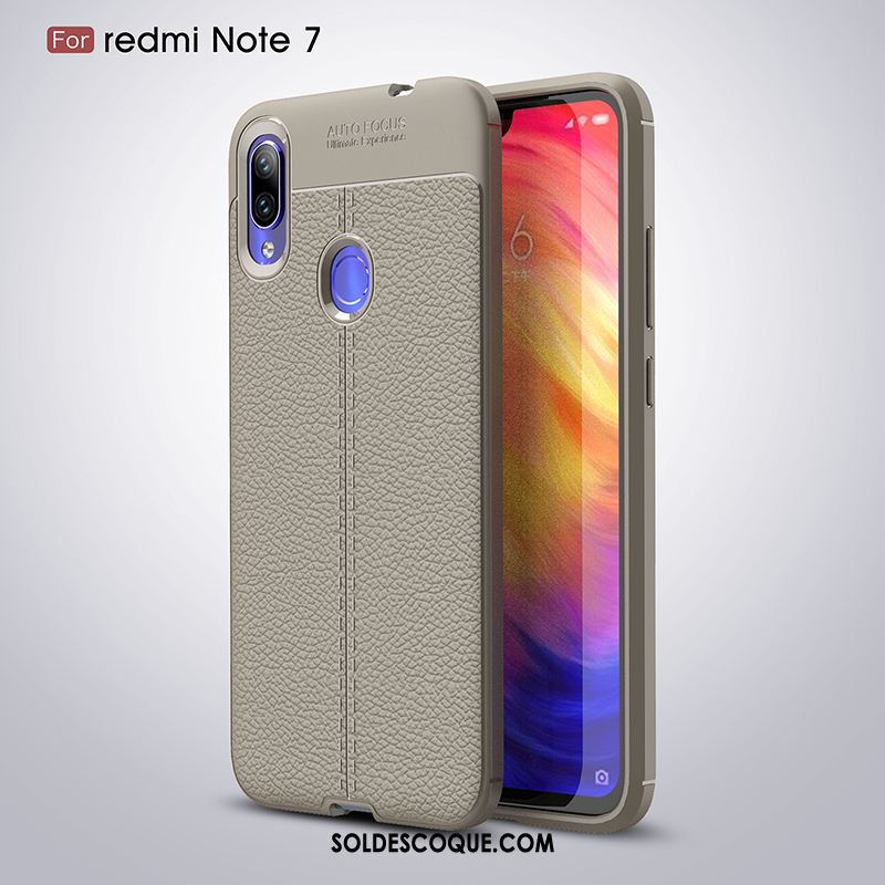 Coque Redmi Note 7 Tendance Petit Silicone Tout Compris Téléphone Portable Pas Cher