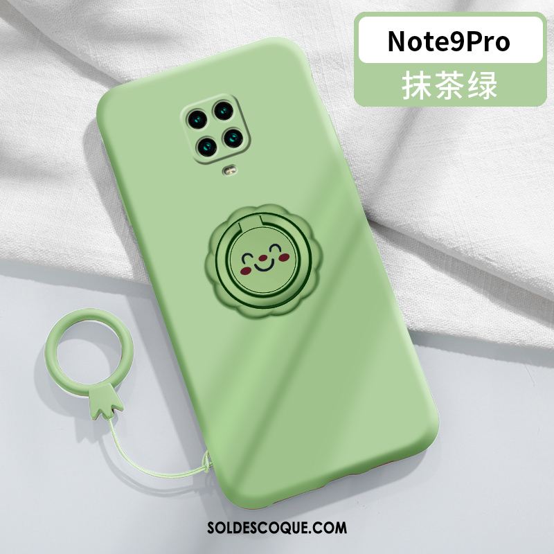 Coque Redmi Note 9 Pro Coque En Silicone Tout Compris Personnalité Anneau Fluide Doux Pas Cher