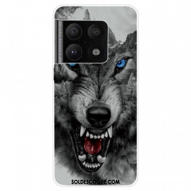 Coque Samsung Galaxy A02s Loup Féroce