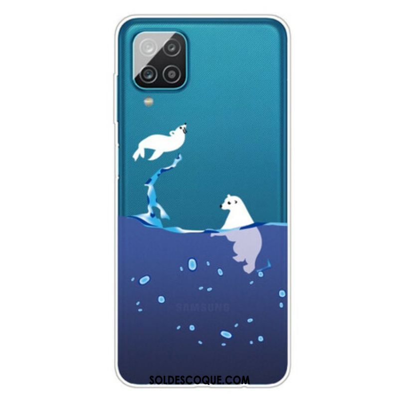 Coque Samsung Galaxy A12 / M12 Jeux de Mer