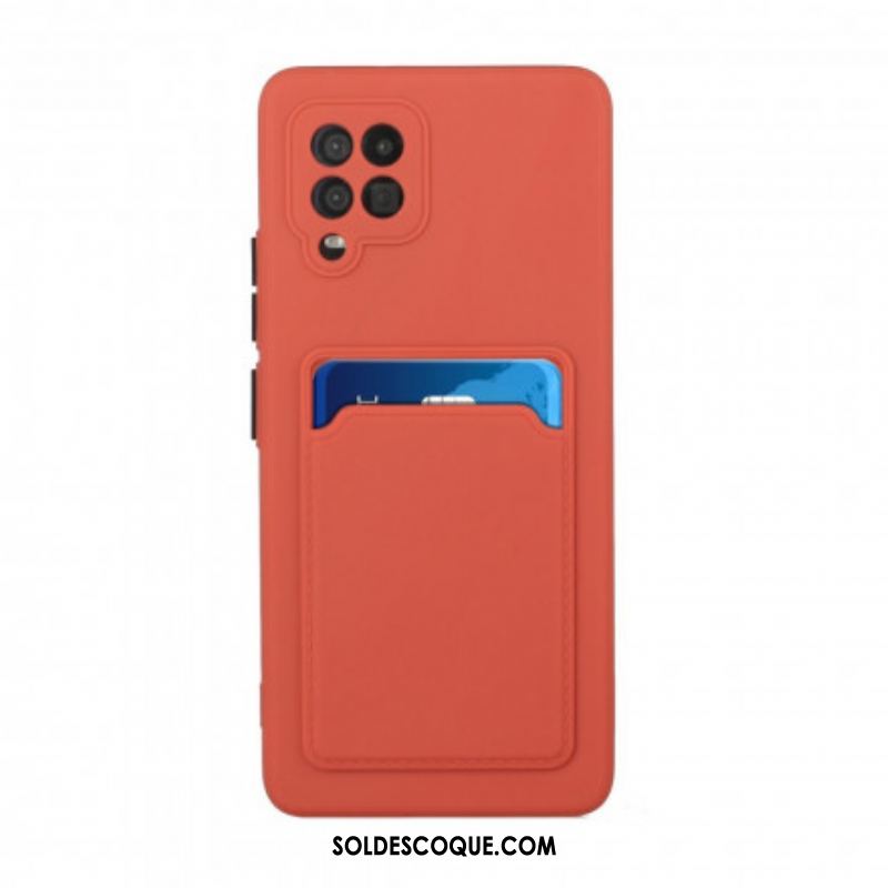 Coque Samsung Galaxy A12 / M12 Silicone Porte Carte