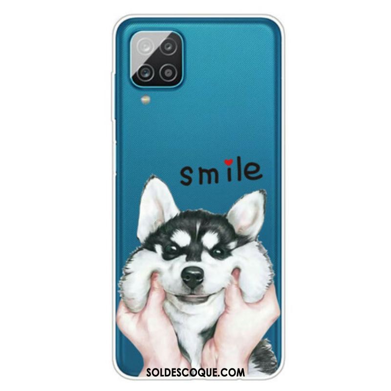 Coque Samsung Galaxy A12 / M12 Smile Dog