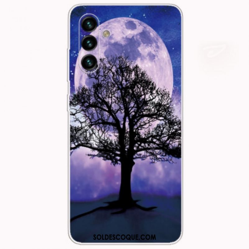 Coque Samsung Galaxy A13 5G / A04s Arbre et Lune