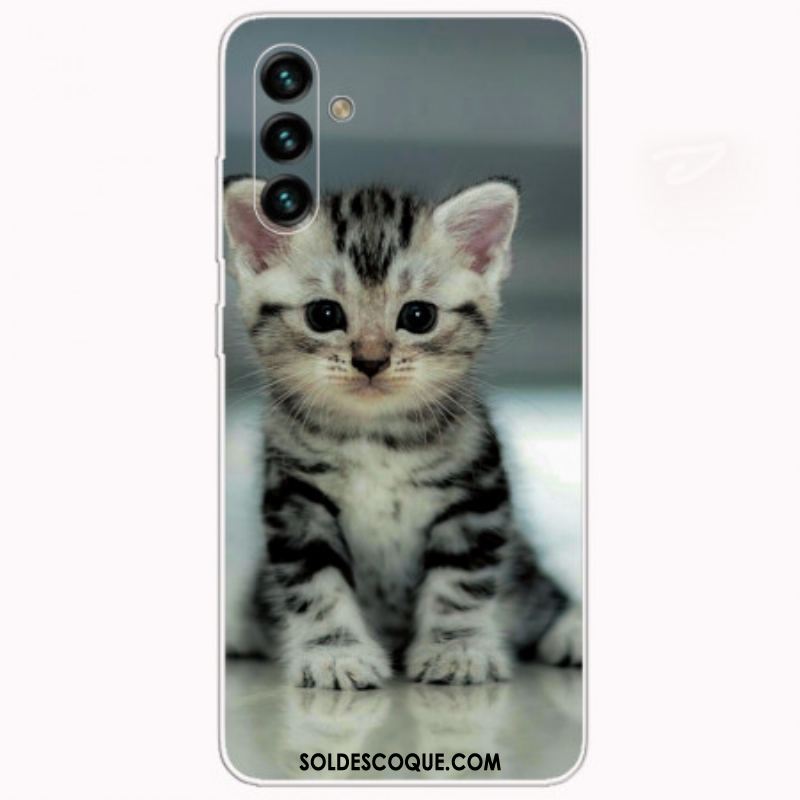 Coque Samsung Galaxy A13 5G / A04s Chaton Chaton