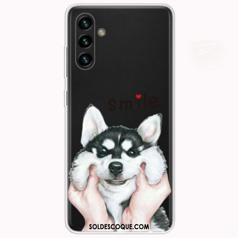 Coque Samsung Galaxy A13 5G / A04s Smile Dog