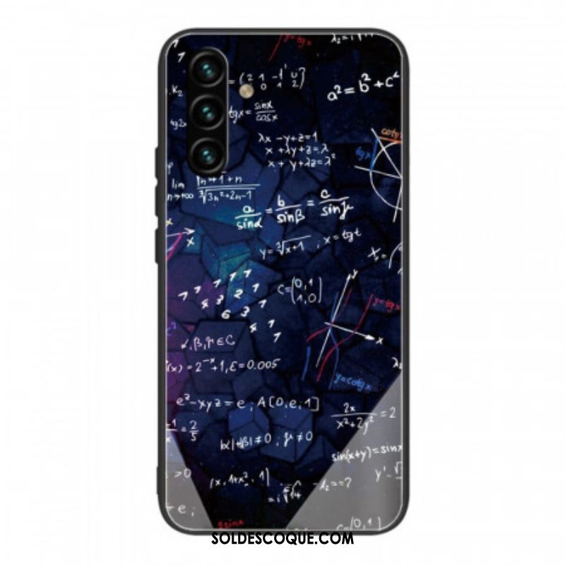 Coque Samsung Galaxy A13 5G / A04s Verre Trempé Calculs Mathématiques