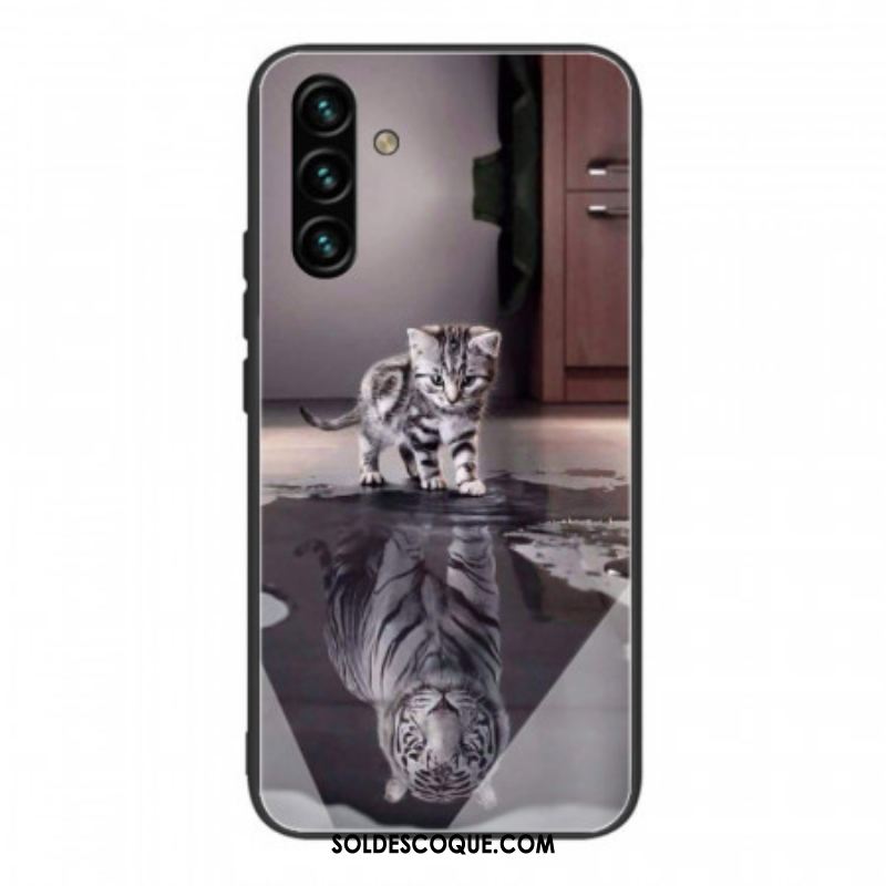 Coque Samsung Galaxy A13 5G / A04s Verre Trempé Ernest le Tigre