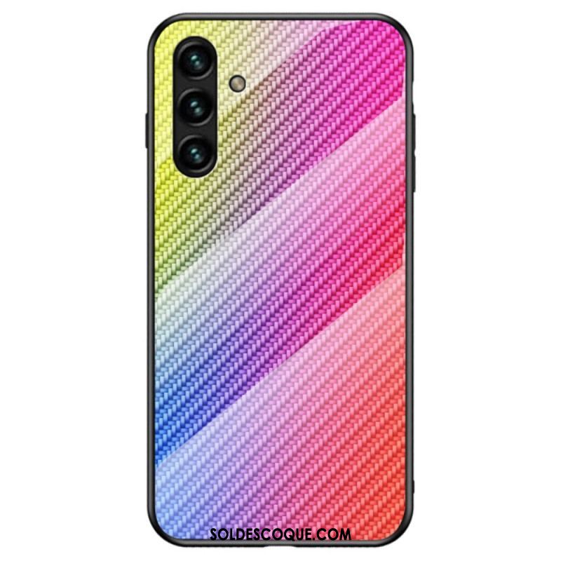 Coque Samsung Galaxy A13 5G / A04s Verre Trempé Fibre Carbone