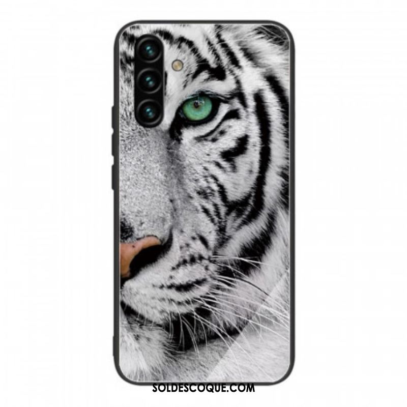 Coque Samsung Galaxy A13 5G / A04s Verre Trempé Tigre