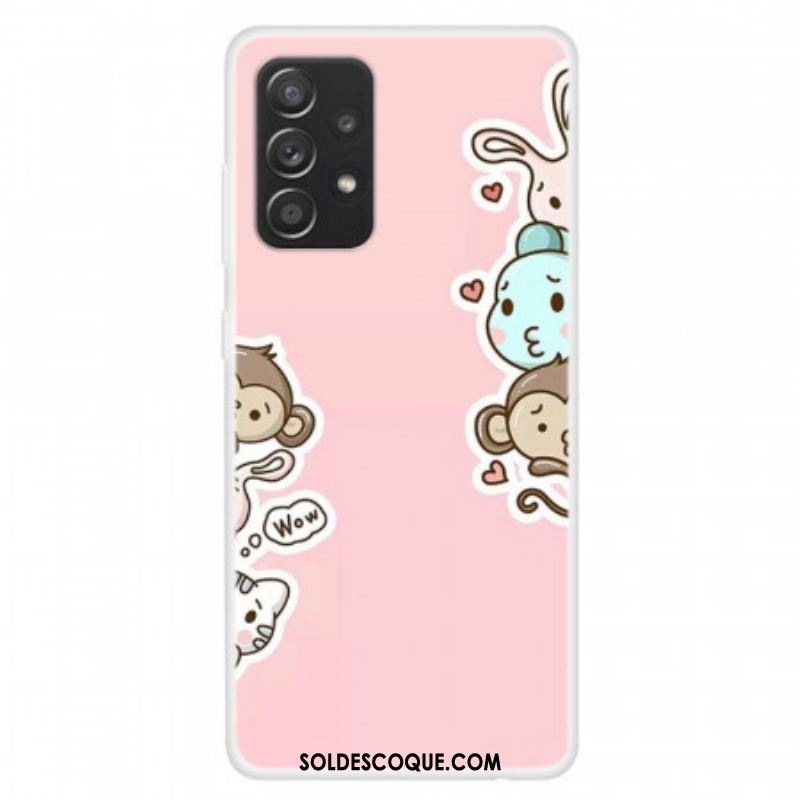 Coque Samsung Galaxy A13 Animaux Wow