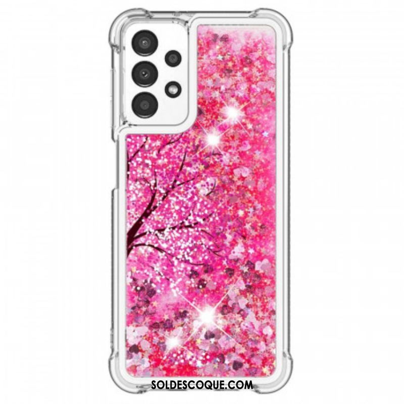 Coque Samsung Galaxy A13 Arbre Paillettes