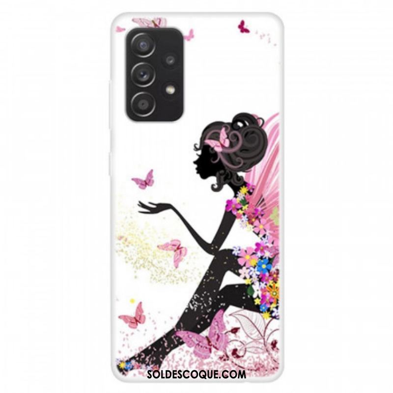Coque Samsung Galaxy A13 Butterfly Lady