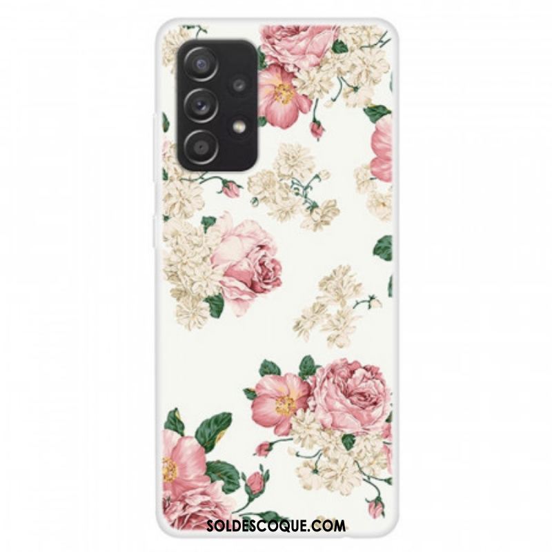 Coque Samsung Galaxy A13 Fleurs Liberty