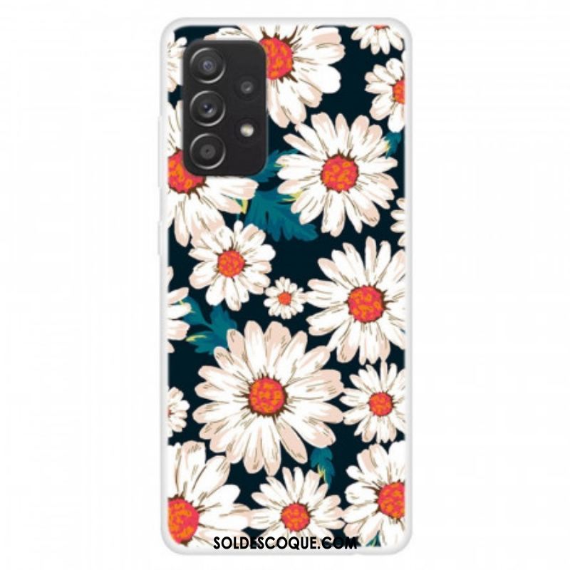 Coque Samsung Galaxy A13 Marguerites