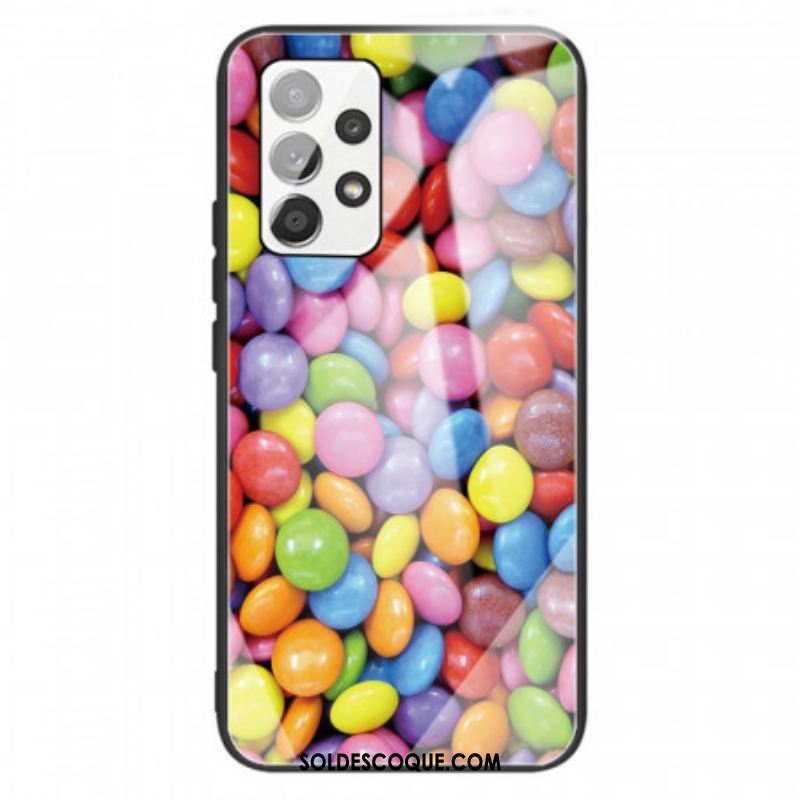 Coque Samsung Galaxy A13 Verre Trempé Bonbons