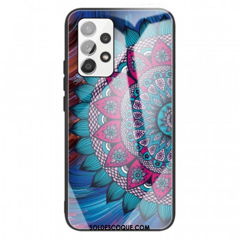 Coque Samsung Galaxy A13 Verre Trempé Mandala