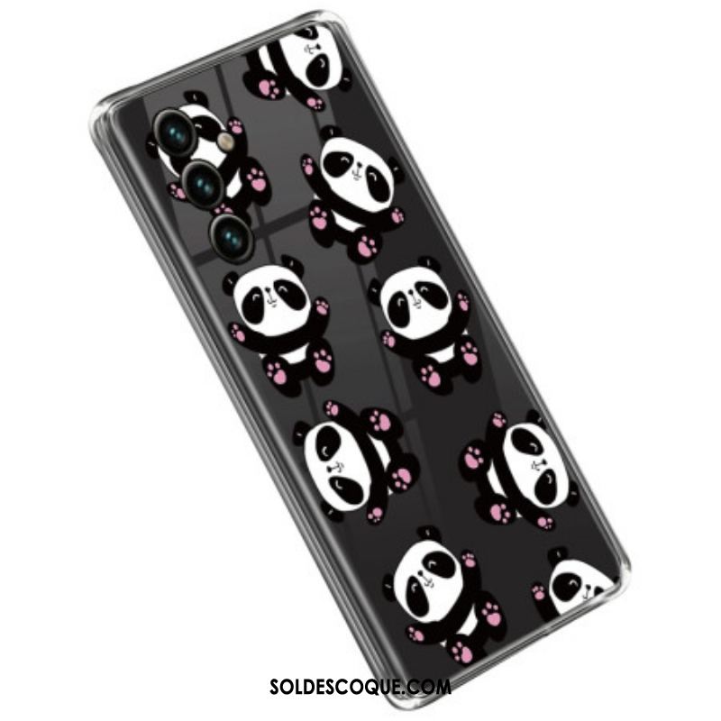 Coque Samsung Galaxy A14 5G / A14 Transparente Pandas