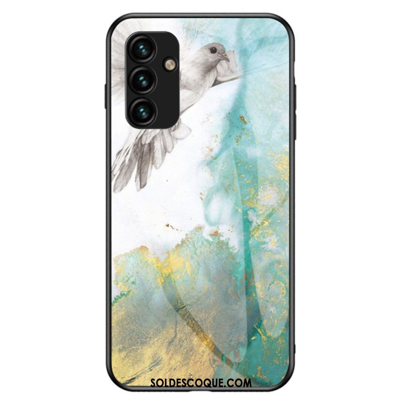 Coque Samsung Galaxy A14 5G / A14 Verre Trempé Marbré