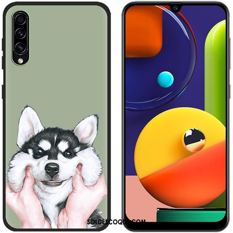 Coque Samsung Galaxy A30s Peinture Téléphone Portable Étoile Incassable Vert En Ligne