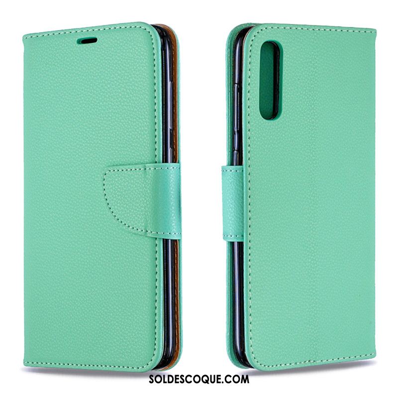 Coque Samsung Galaxy A30s Vert Portefeuille Téléphone Portable Tendance Tout Compris France